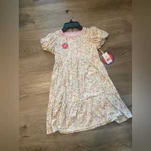NWT Magnetic Me Ashleigh Print Floral Bamboo Dress size 6 years
